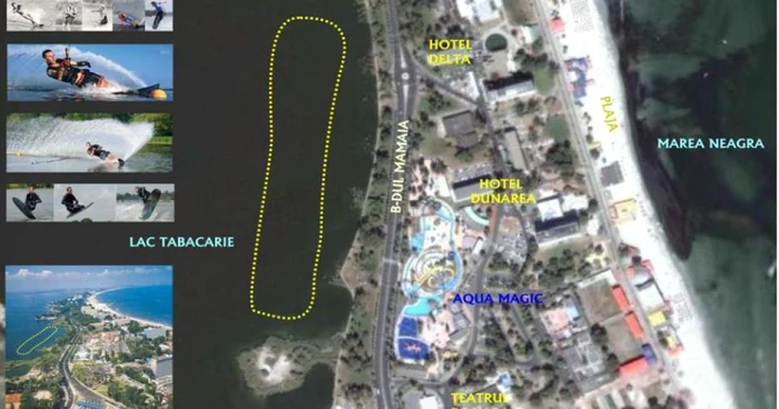 Orăşelul lacustru urma să fie construit după modelul celui din Dubai