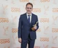Regizorul Bogdan Mureșan, câștigător la Gopo. FOTO: Premiile Gopo