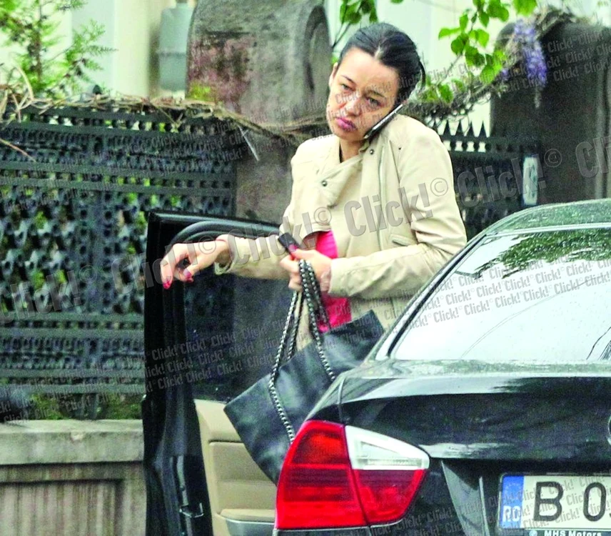 Iubita lui Tudor Chirilă   e prinsă într-o  discuţie telefonică