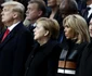 Ceremonie 100 de ani - Armistiţiu - Primul Război Mondial - Paris - Donald Trump - Angela Merkel - Brigitte Macron - Vladimir Putin / FOTO EPA - EFE / 11 nov 2018