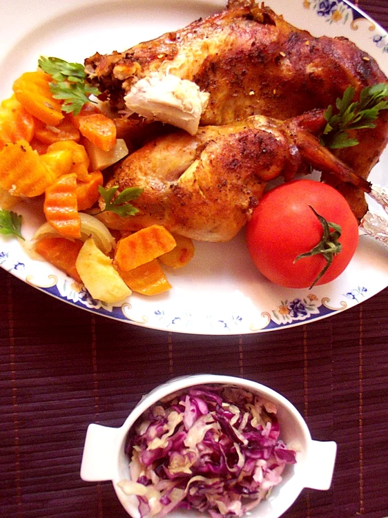 
    Friptură de iepure cu legume la cuptor  