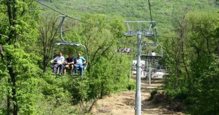 Telescaunul din Iaşi, la inaugurarea din mai 2013. Sursa foto: ziarulevenimentul.ro