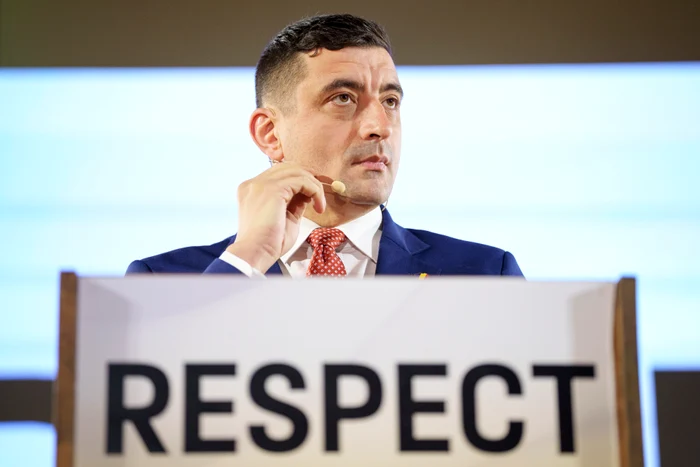 George Simion le-a vorbit americanilor despre „lovitura dată democrației” în România FOTO: Mediafax