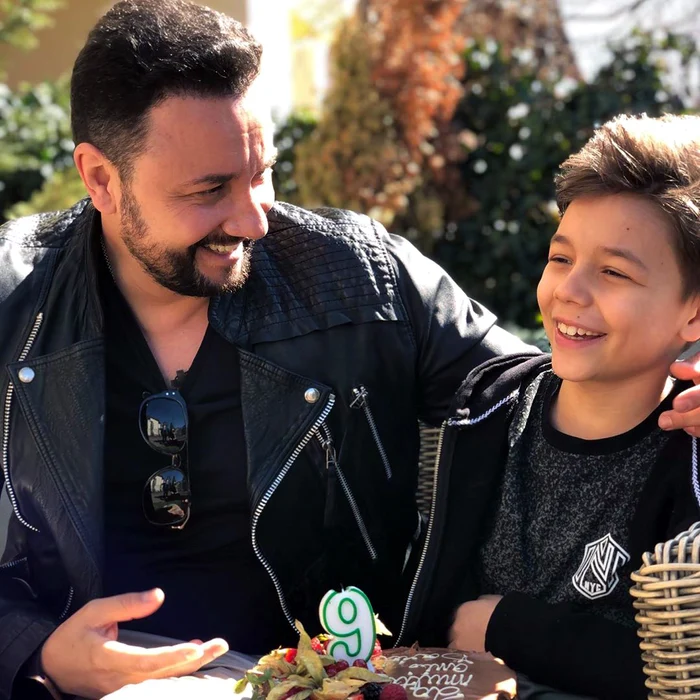 Cătălin Măruță a fost alături de fiul lui, David, pe 16 martie 2020, când a împlinit 9 ani