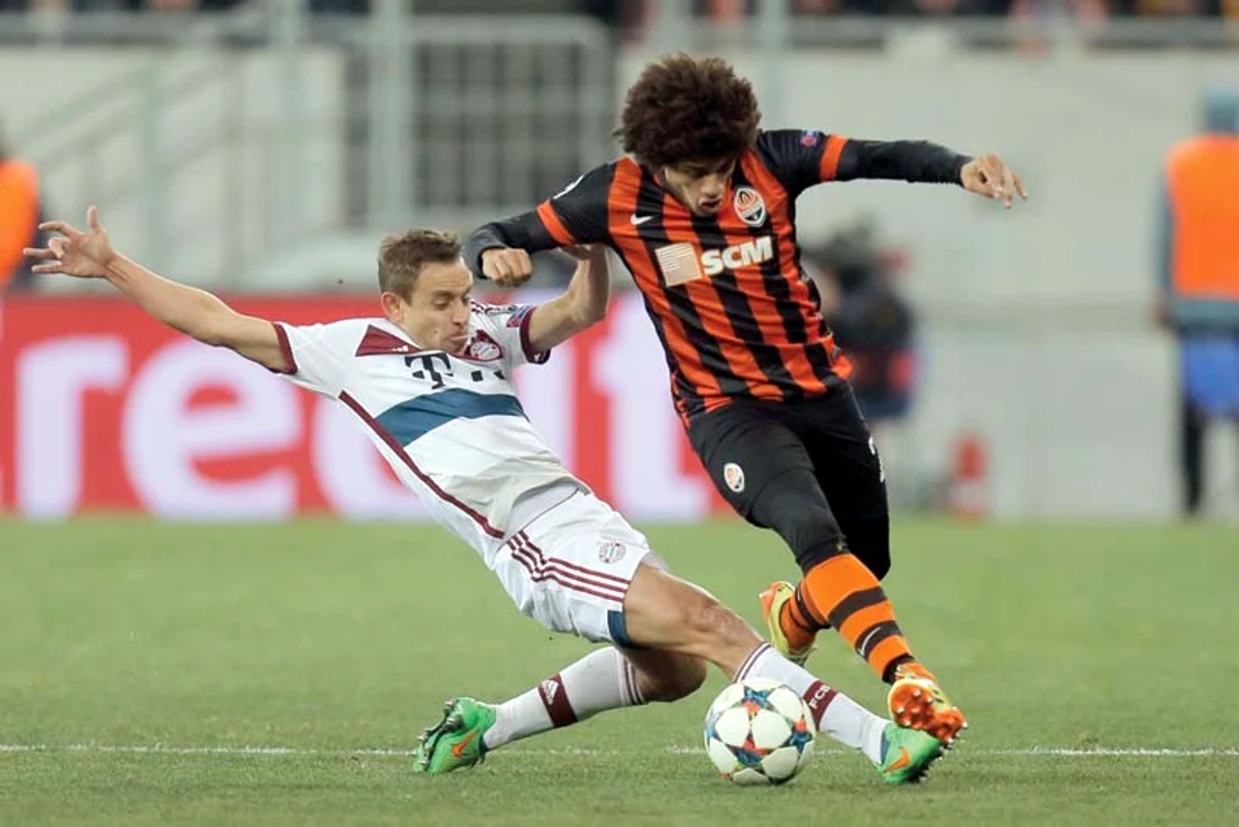 
    Meciul tur dintre Şahtior  şi Bayern s-a terminat  la egalitate, 0-0Foto: AP  