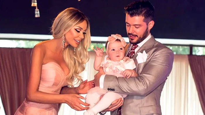 Bianca Drăgușanu, Victor Slav și Sofia / foto: Social media