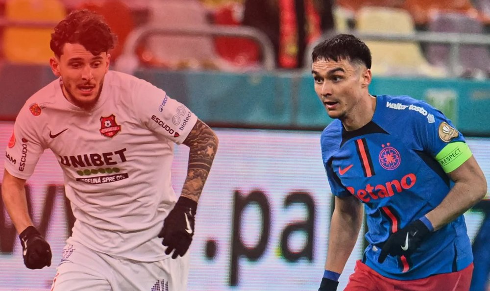 FCSB, salvată de la înfrângere de un gol „nebun”, venit în finalul meciului cu Hermannstadt