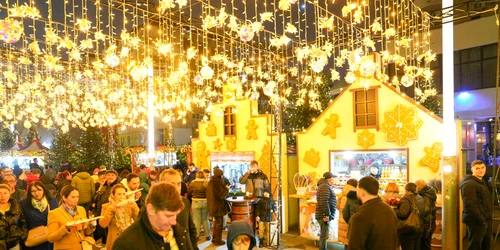 Târgul de Crăciun din Craiova FOTO Facebook / Olguța Vasilescu 