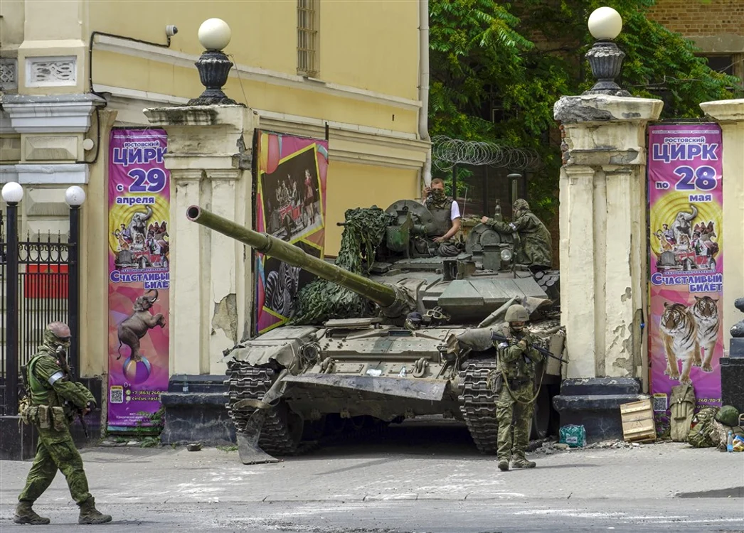 Mercenarii Wagner, în Rostov pe Don FOTO Profimedia