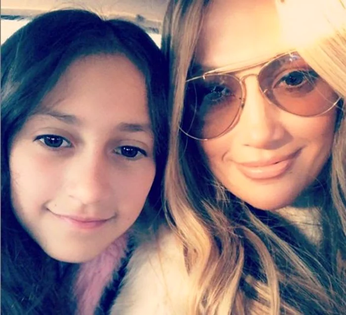Jennifer Lopez și fetița ei sunt nedespărțiteFoto: arhivă personală