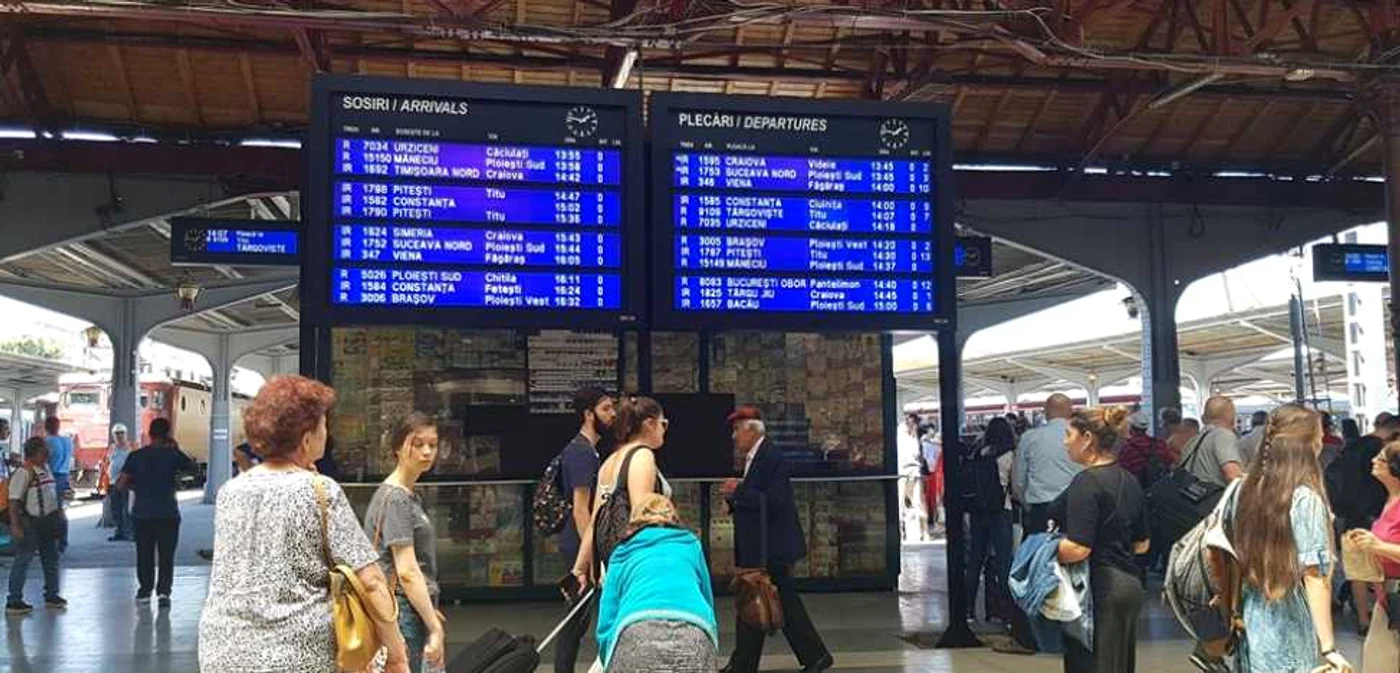 Controale în gări FOTO Adevărul