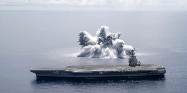 portavionul USS Gerald R. Ford FOTO EPA EFE/US Navy
