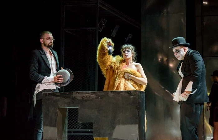 Patricia Brad, în rolul Leni (Procesul, după Kafka). FOTO: Arhivă Personală