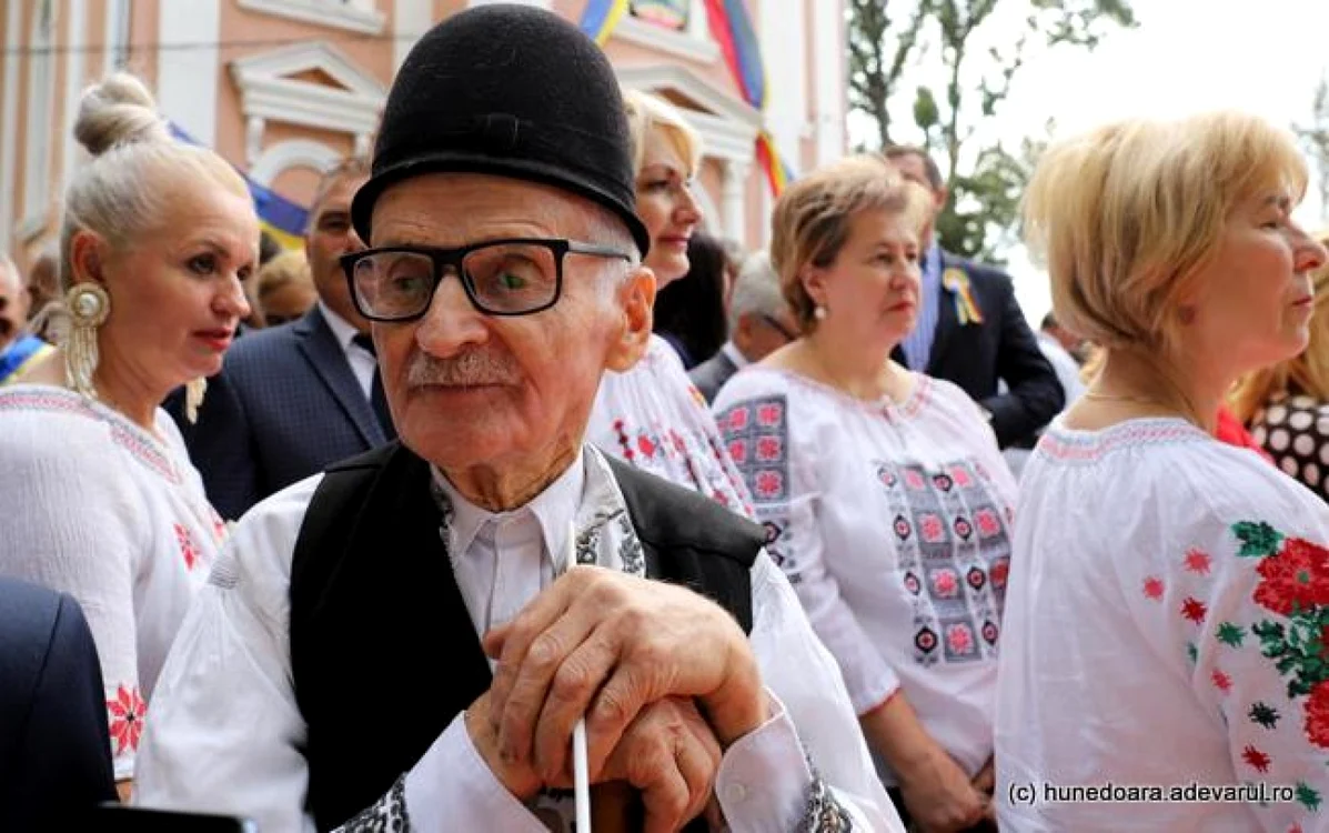 Ștefan Gros, la Țebea. Foto: Daniel Guță. ADEVĂRUL