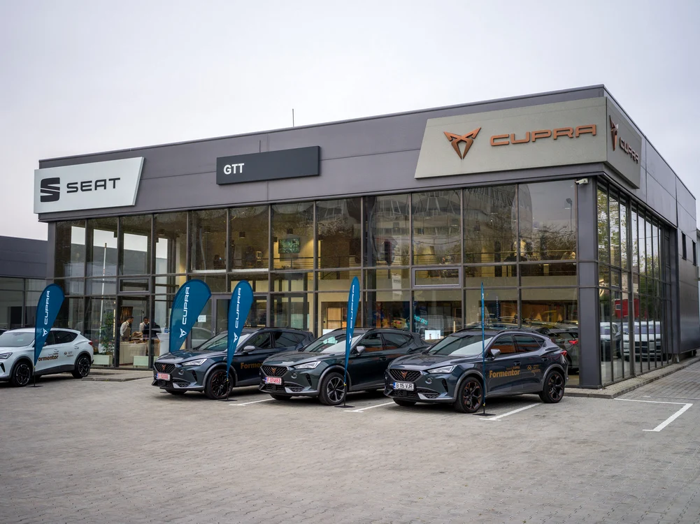Primul showroom Cupra Garage din România Foto: Cupra