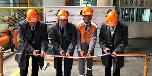 Inaugurarea noii linii de fabricaţie de la ArcelorMittal Galaţi FOTO AMG