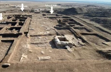Ruinele unor fortărețe antice, descoperite în Egipt (© Facebook / Ministry of Tourism and Antiquities)