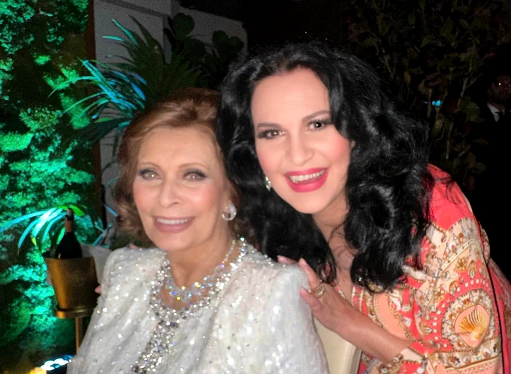 Angela Gheorghiu la aniversarea de 90 de ani a legendarei Sophia Loren   Instagram (1) jpg