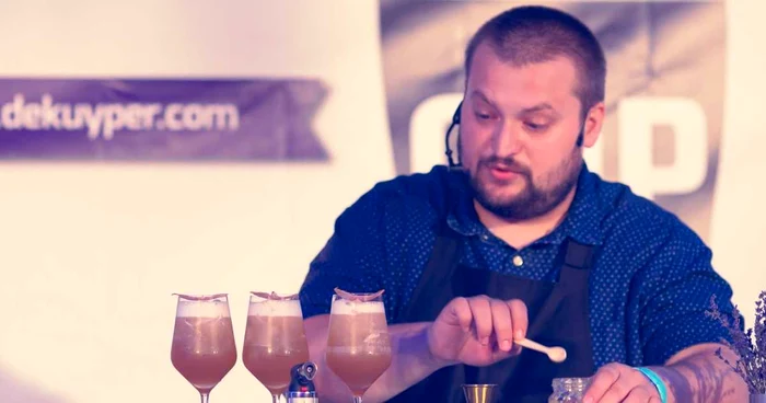 De Kuyper Cup Romania 2014 Mamaia Constanţa - Marian Porumb este cel mai bun barman din ţară la Mixologie Foto Alexandru Tunschi