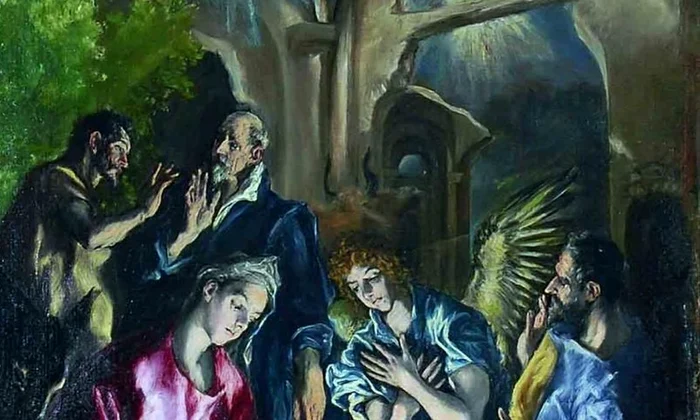 El Greco: Adoraţia păstorilor jpeg