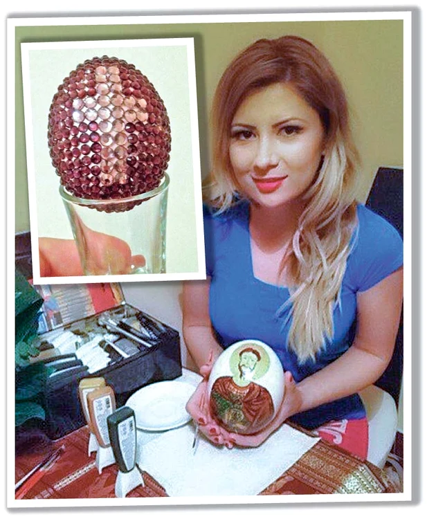 Un ou cu cristale poate costa câteva sute de euro