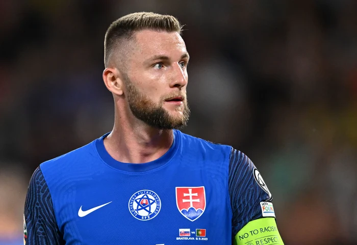 Milan Škriniar, liderul slovacilor din teren, joacă la PSG. FOTO: Facebook