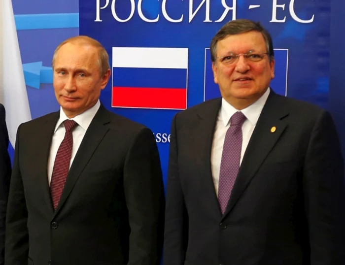 
    Vladimir Putin şi Jose Manuel Barroso, la o întâlnire din ianuarie 2014Arhiva Click!  