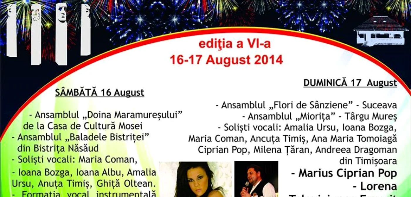 Zilele Moiseiului, la jumatatea lunii august FOTO:afis