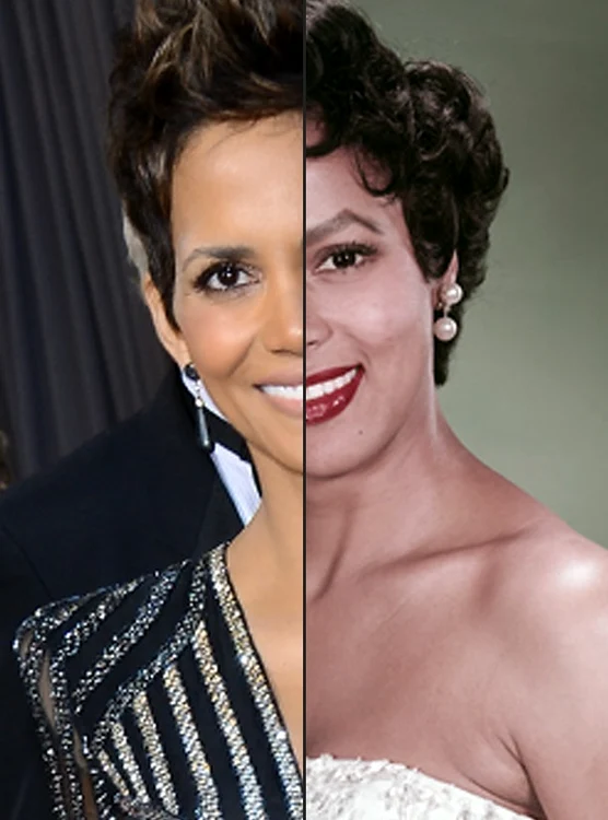 Halle Barry și Dorothy Dandridge