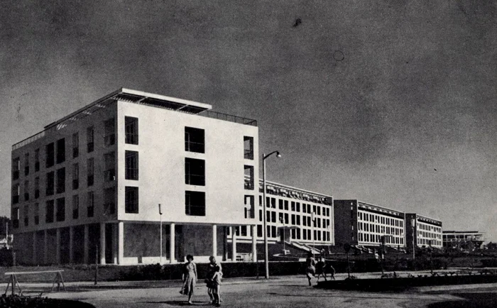 Eforie, centru de odihnă în anii '50. Revista Arhitectura.