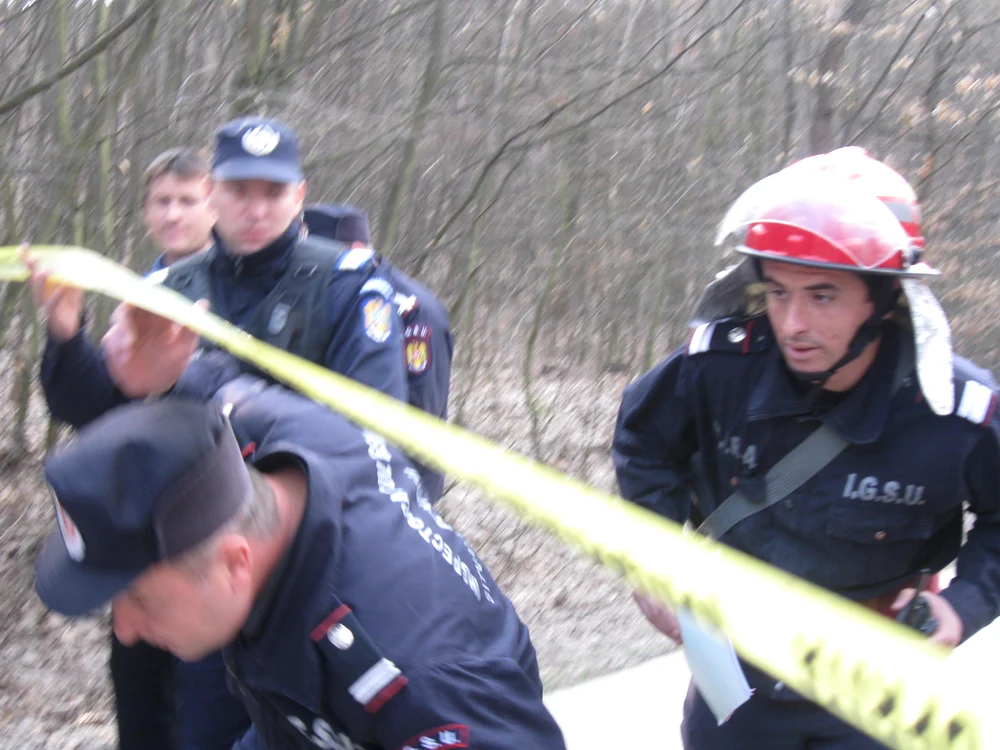 Accesul persoanelor este interzis în zonă(FOTO ARHIVĂ)