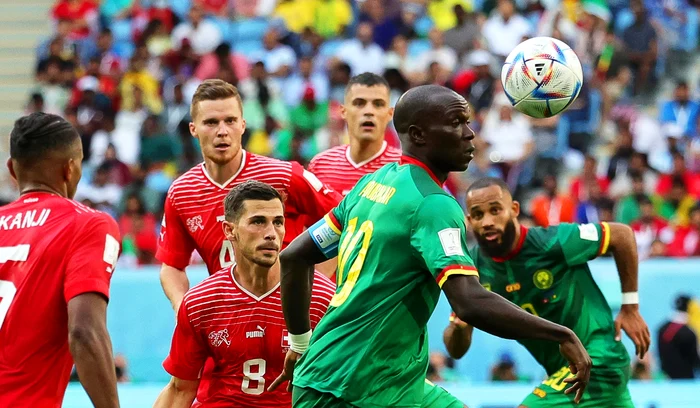 Aboubakar, anihilat de forbaliștii elvețieni. Foto EPA EFE