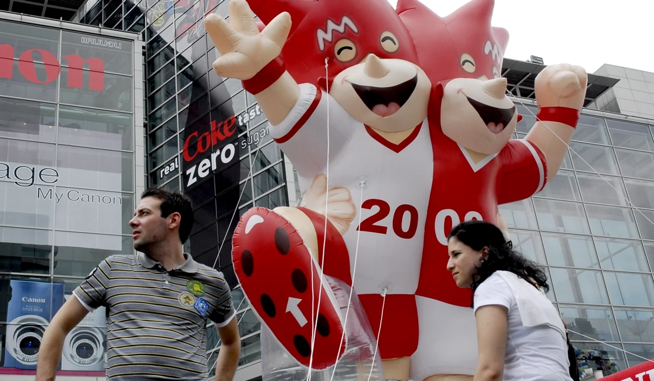 Trix și Flix, mascotele EURO 2008 (FOTO: EPA)