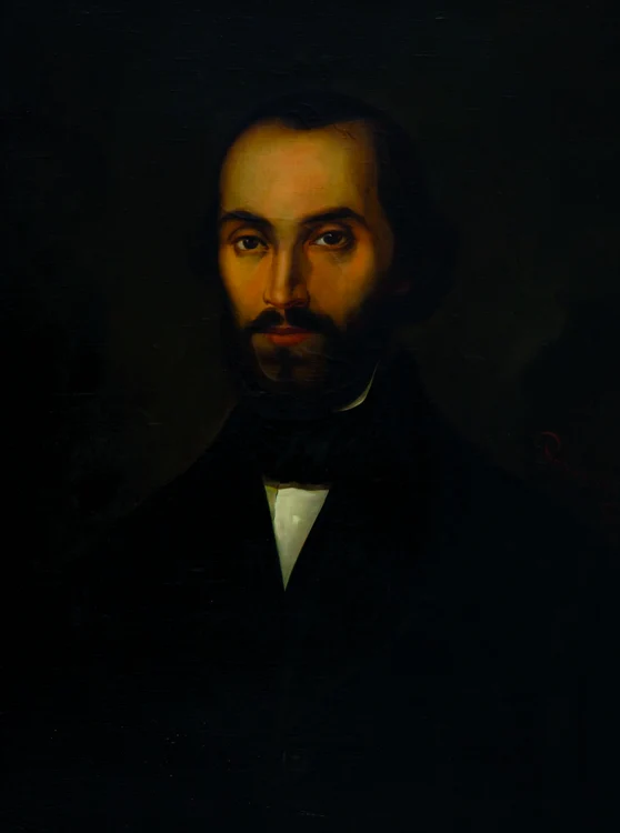 Portretul lui Nicolae Bălcescu, Gheorghe Tattarescu jpg