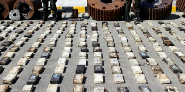 Cocaina descoperita la bordul unui vas cu directia Rotterdam FOTO EPA-EFE