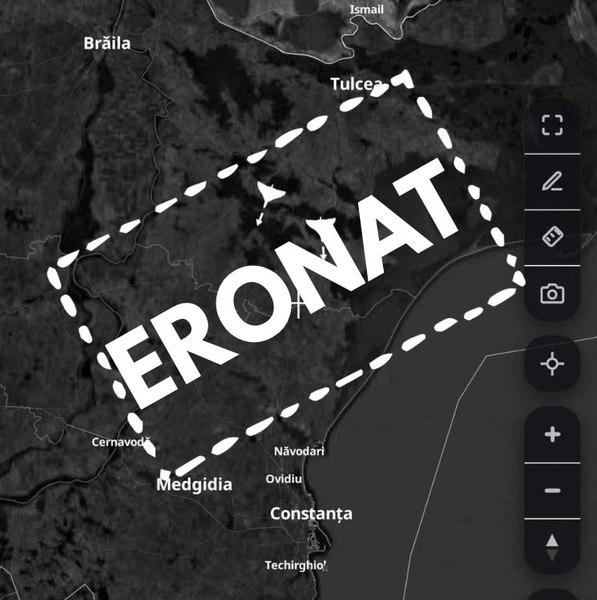 Reacția MApN la apariția unor hărți cu presupuse drone în România: „Nu vă lăsați induși în eroare”