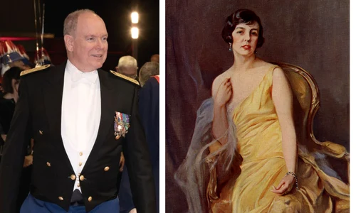 Albert de Monaco și bunica lui profimedia jpg