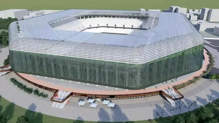 Noul stadion va avea 32.000 de locuri / foto: Facebook