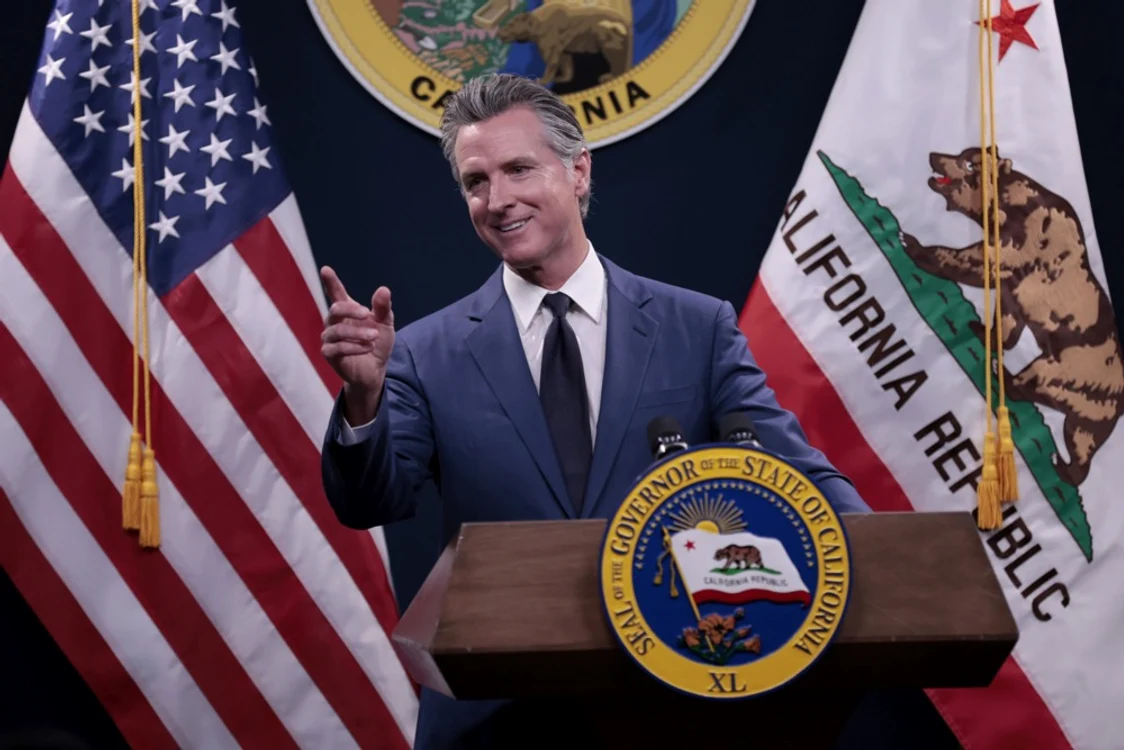 Guvernatorul Californiei Gavin Newsom FOTO EPA-EFE