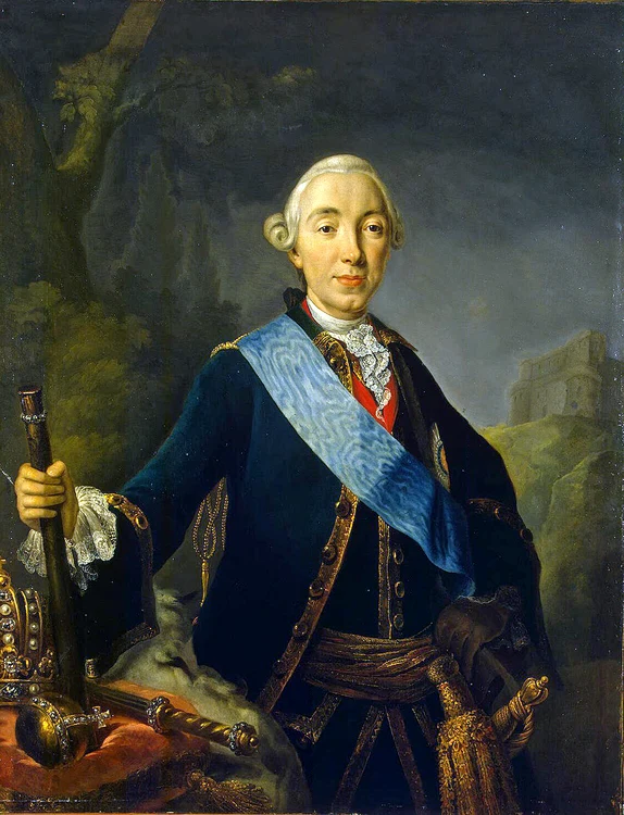 Țarul Petru al III-lea al Rusiei, în 1762