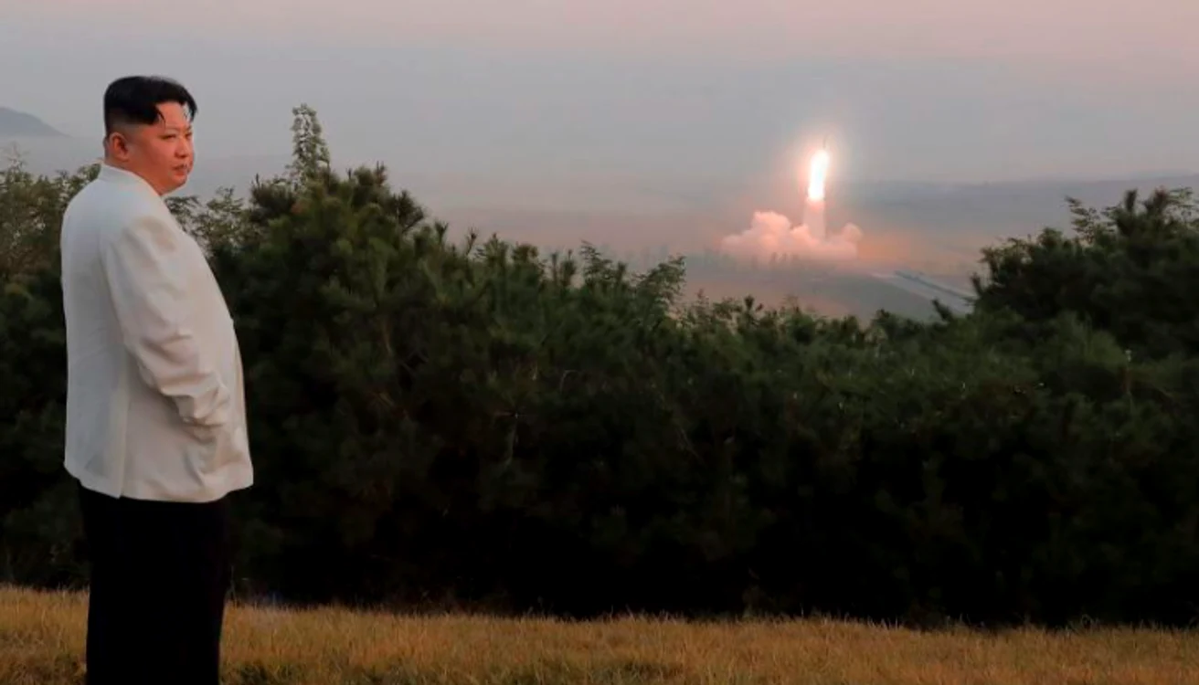 Kim Jong Un supraveghează un nou test cu rachete FOTO: X
