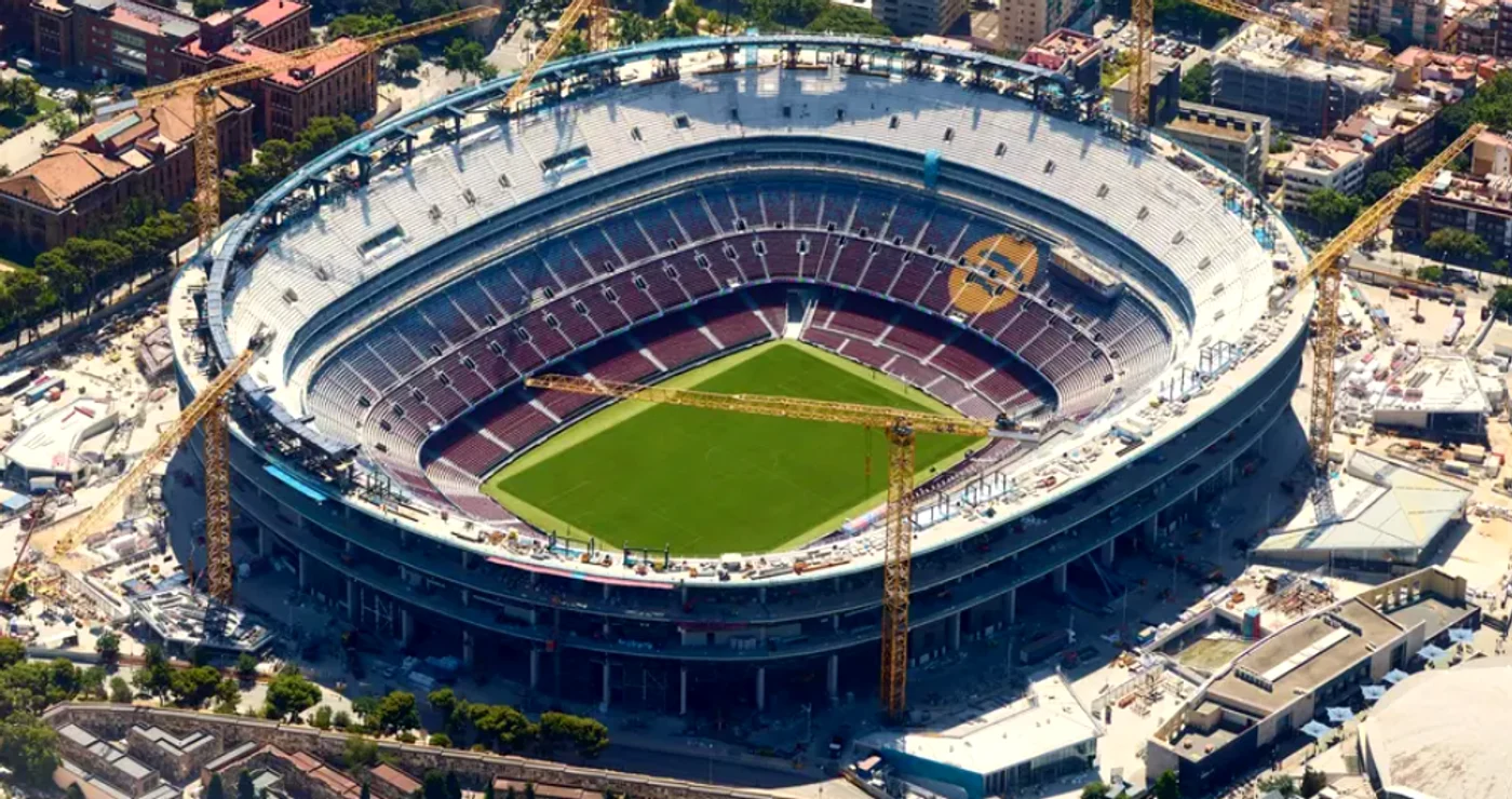 Stadionul Barcelonei se află în renovare  Foto/Hepta 