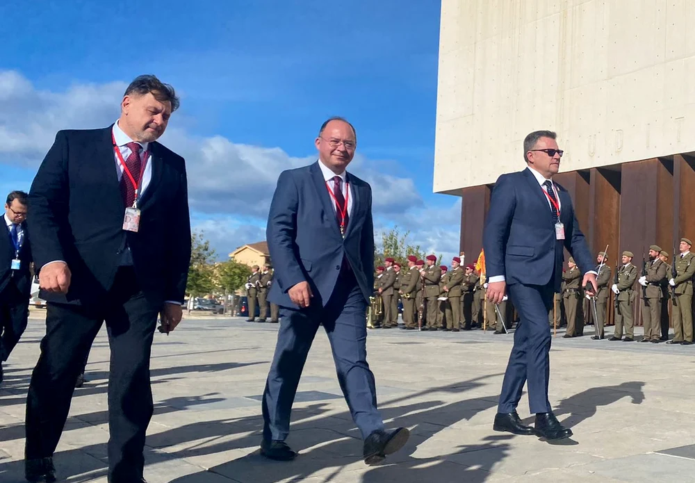 Bogdan Aurescu la ședința comună a Guvernelor României și Spaniei FOTO Adevărul 