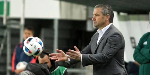 Antrenor german Bernd Storck FOTO Mediafax