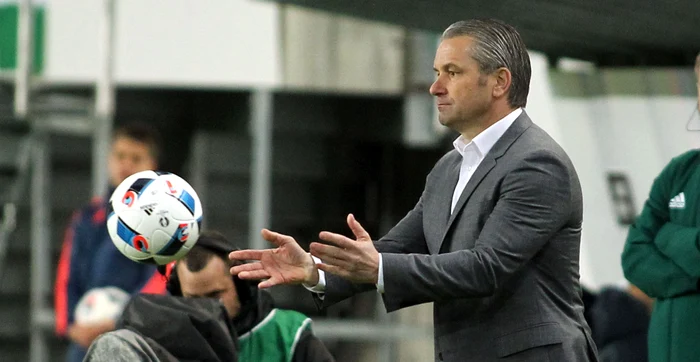 Bernd Storck nu reușește să facă din Sepsi o forță în Superliga. Foto Mediafax