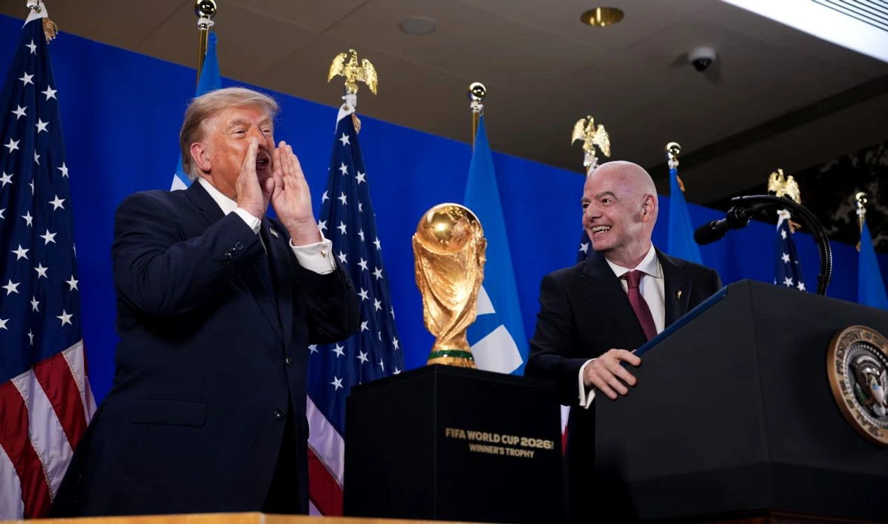 Donald Trump va înmâna trofeul Cupei Mondiale (FOTO: Getty Images)