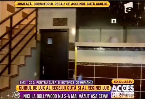 Nicolae Guţă a stat în pat la emisiunea Simonei Gherghe. (captură Antena 1)