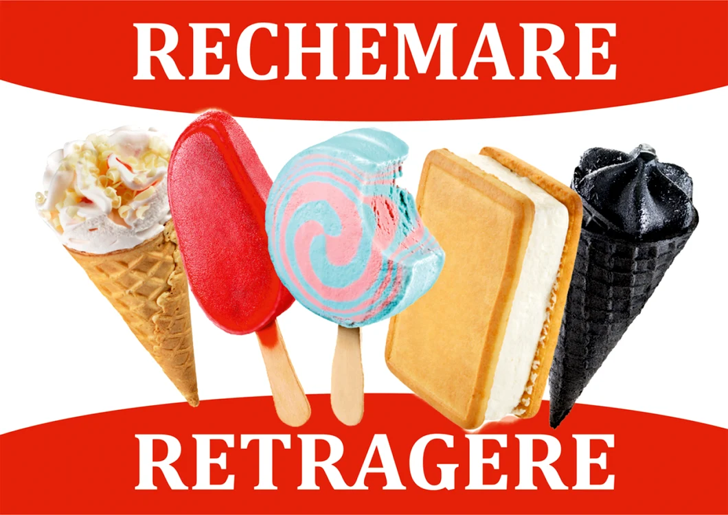 Macromex recheamă 6 loturi de îngheţată „La Strada Sorbet Căpşune” de 12X120ML şi 500ML  Foto: ANSVA