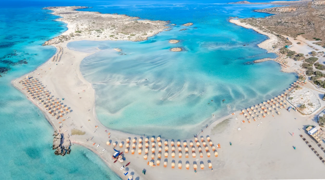 Plaja Elafonissi, Creta