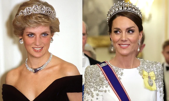 Prințesa Diana și Kate Middleton  foto   Profimedia jpg